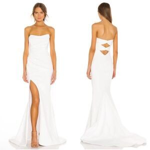 NEW NWOT Katie May X NOEL AND JEAN Divinity Gown Ivory